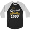 queens are born in 2000 3/4 Sleeve Shirt