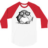 nerd penguin 3/4 Sleeve Shirt