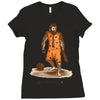 primitive man Ladies Fitted T-Shirt