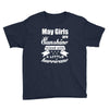May Girls Are Sunshine Mixed With A Little Hurricane Youth Tee