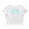 space invaders Crop Top