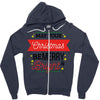 may your christmas be merry &amp; bright Zipper Hoodie