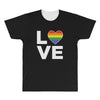 lgbt love All Over Men's T-shirt