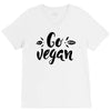 go vegan 2 V-Neck Tee