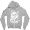 burton's imaginary friends Zipper Hoodie