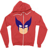 wolverine mask Zipper Hoodie