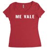 me vale Women's Triblend Scoop T-shirt
