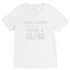 yoga class V-Neck Tee
