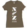 new zeland rugby sport Ladies Fitted T-Shirt