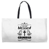 I Am One Blessed Granddad Weekender Totes