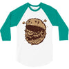 monster burger 3/4 Sleeve Shirt