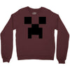 creeper face Crewneck Sweatshirt