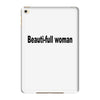 beautifull woman iPad Mini 4