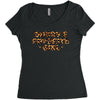 Daddy's Favorite Girl Women's Triblend Scoop T-shirt