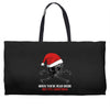 skull christmas Weekender Totes