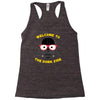 wellcome to the dork side Racerback Tank