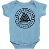 valhalla rune Baby Bodysuit