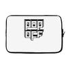pop off square Laptop sleeve