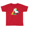 where rainbows come from (green) Toddler T-shirt