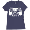 player 1 Ladies Fitted T-Shirt