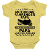 motorrad papa Baby Onesie