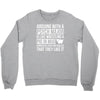 arguing with a psych major Crewneck Sweatshirt