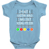 im not a guitar hero i was just doing my job Baby Onesie