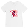 KISS ME PLEASE V-Neck Tee