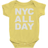 nyc all day Baby Onesie