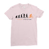 strava evolution Ladies Fitted T-Shirt