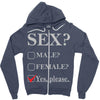 Sex Yes Please Zipper Hoodie