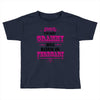 The Best Grammy Was Born In February Toddler T-shirt