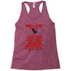 zebra animals lover Racerback Tank