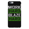 work hard blaze hard iPhone 6 Plus/6s Plus Case