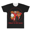 I Want To Kill Sonic All Over Men's T-shirt