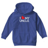 I Love My Uncle Youth Hoodie