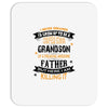 Super Cool Grandson Of A Freaking Awesome Father Mousepad