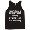 fucket list Tank Top