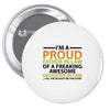 i'm a proud father in law Pin-back button