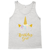 birthday unicorn girl. Tank Top