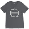gym dumbbell V-Neck Tee