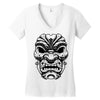 samurai warrior Women's V-Neck T-Shirt