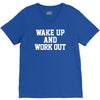 wake up work out V-Neck Tee