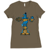 wonderland totem Ladies Fitted T-Shirt