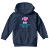 i love july especially the 4th Youth Hoodie