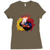 s vs s Ladies Fitted T-Shirt
