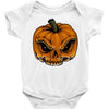 skull pumpkin Baby Bodysuit