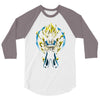 majin warrior 3/4 Sleeve Shirt