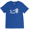 no this is a football V-Neck Tee