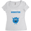 Creating a Lil Monster Baby Boy Women's Triblend Scoop T-shirt
